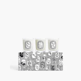 Set di 3 candele – pre-composto Set di 3 candele – pre-composto