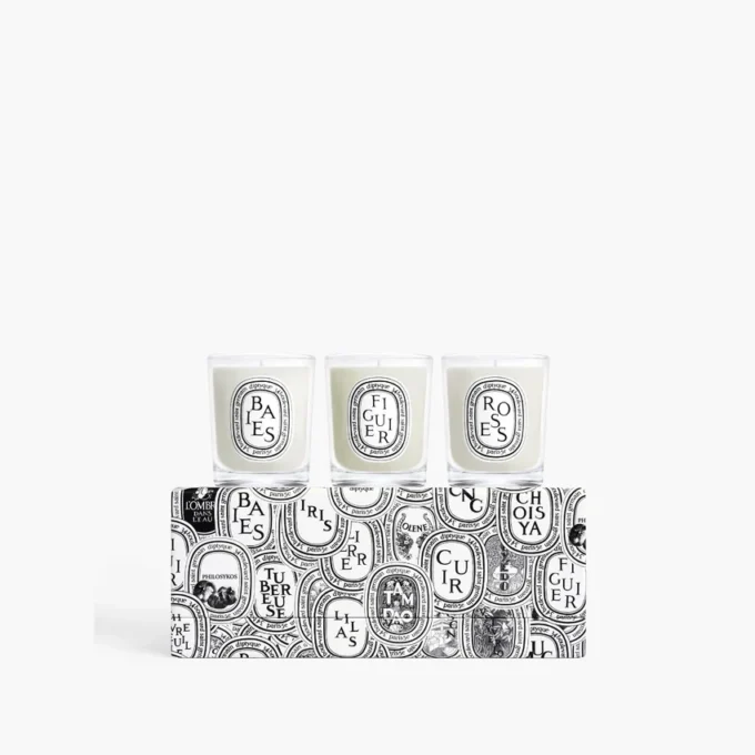 Set di 3 candele – pre-composto Set di 3 candele – pre-composto